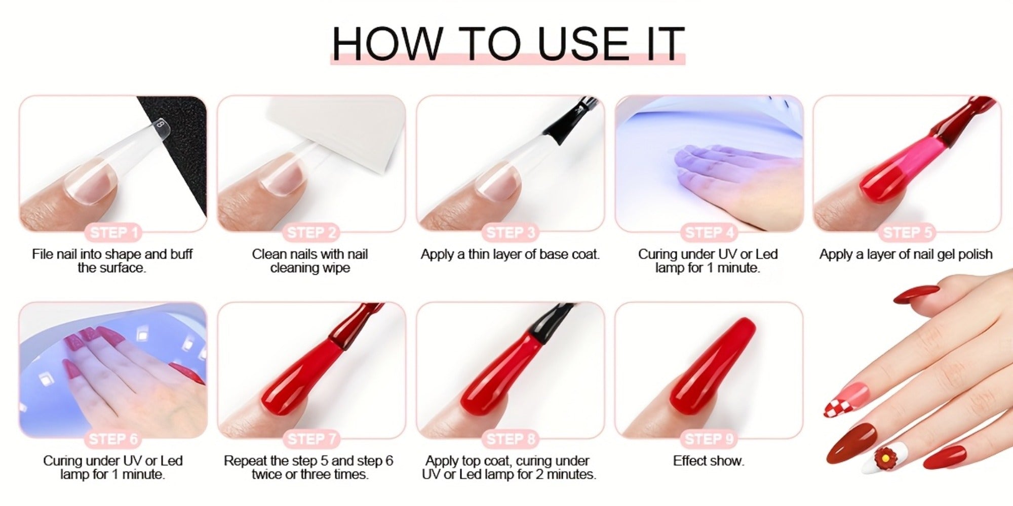 Gel Nail Polish Kit detail view 18 for Australian shoppers
