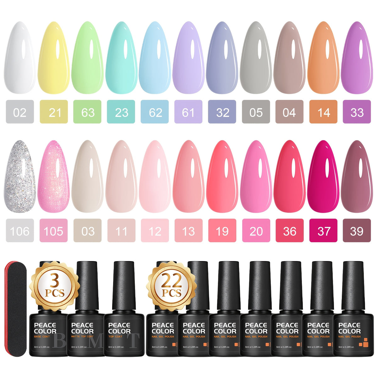 Gel Nail Polish Kit detail view 20 for Australian shoppers