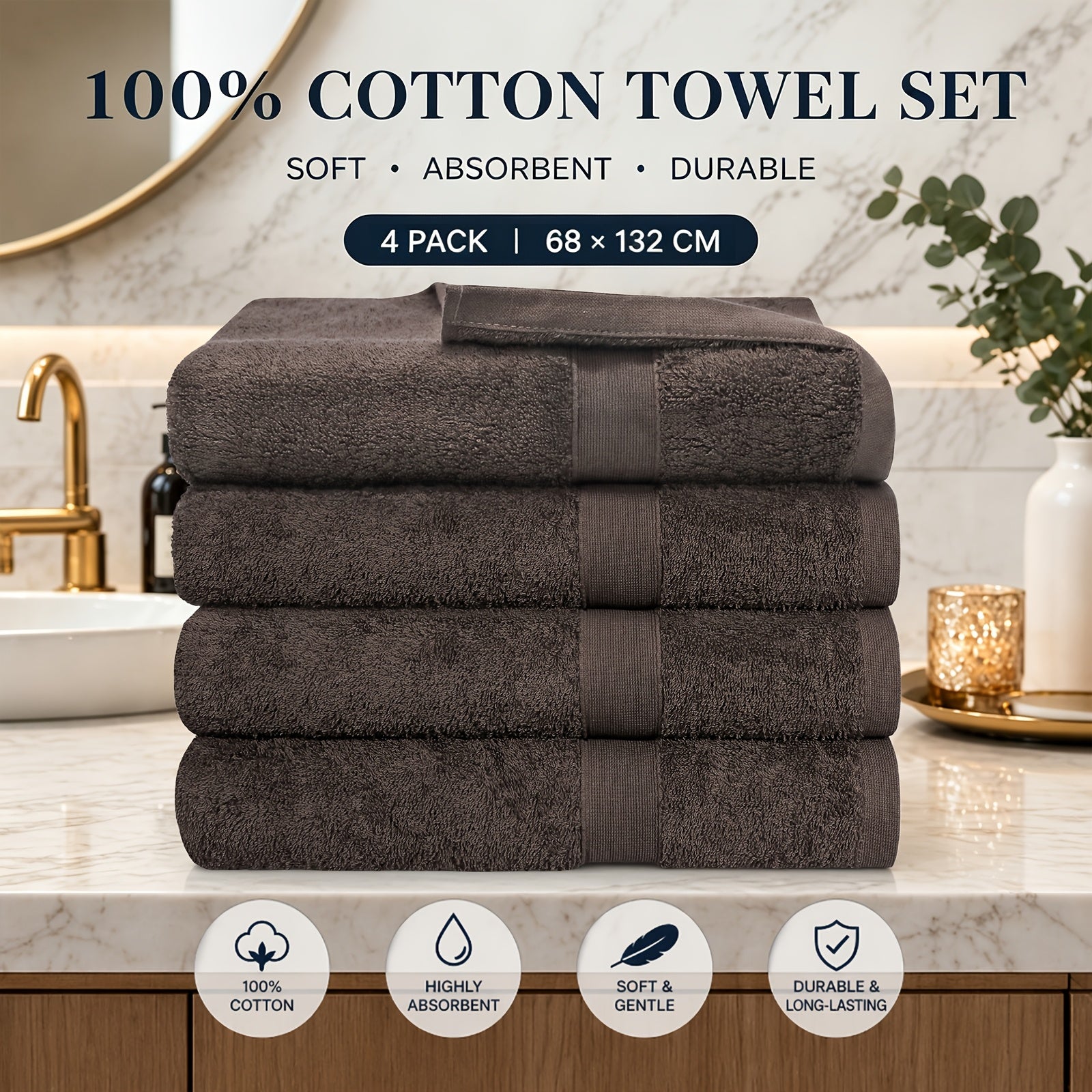 Cotton Bath Towel Set product detail 27