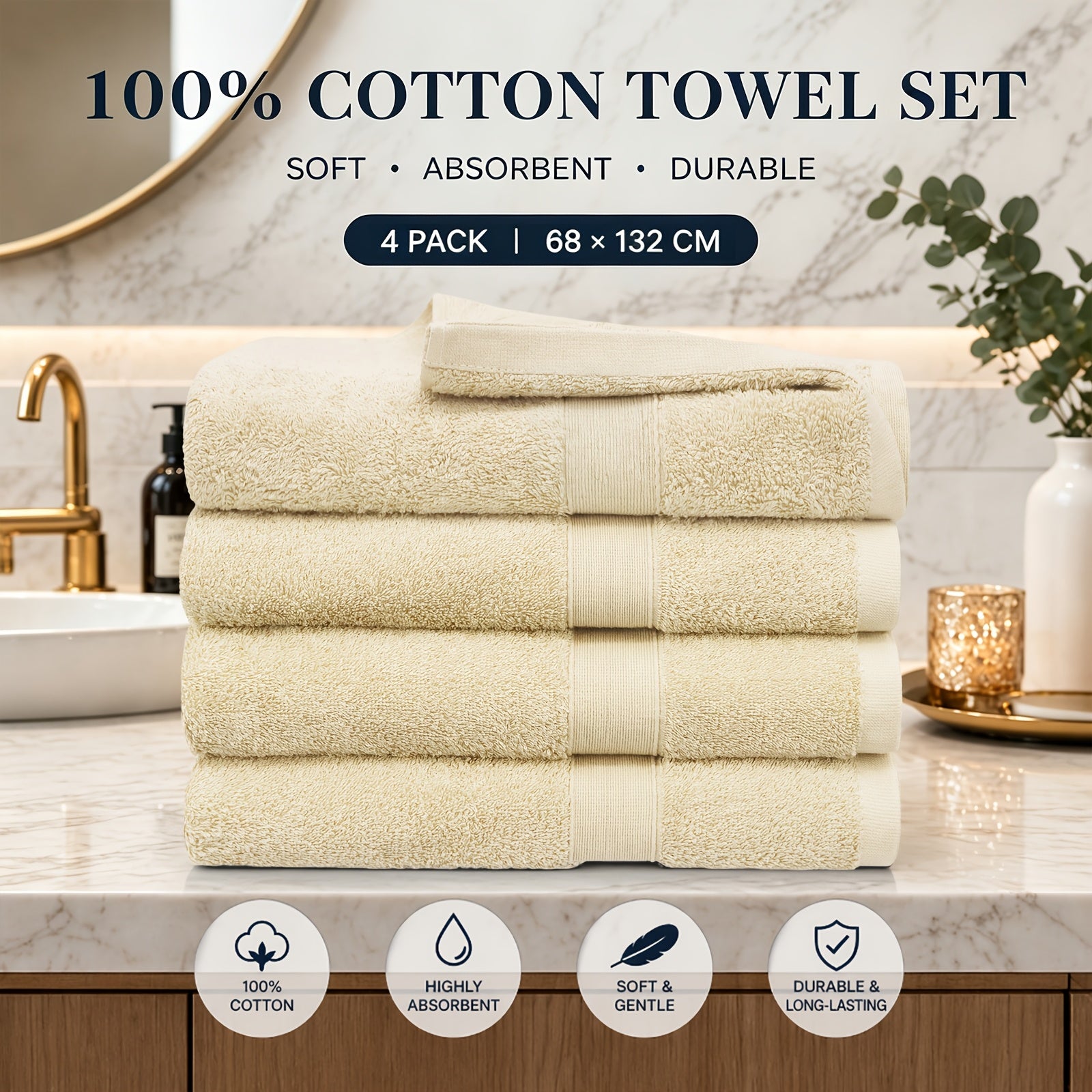 Cotton Bath Towel Set product detail 30