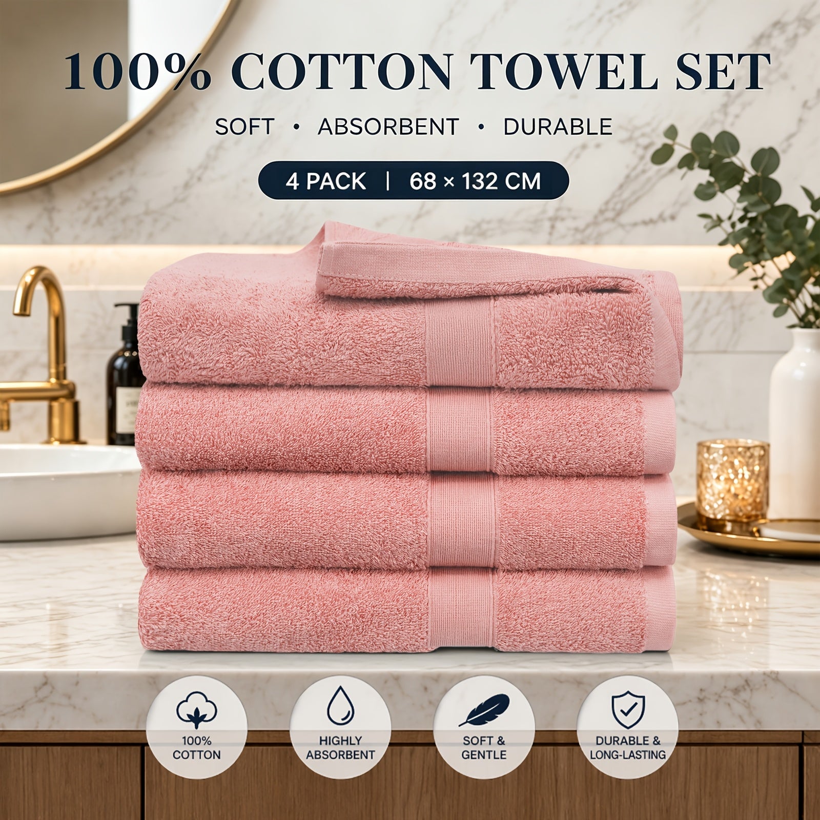 Cotton Bath Towel Set product detail 31