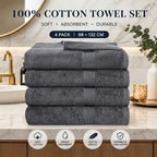 Cotton Bath Towel Set for Australian homes