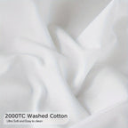 Cotton Bed Sheet Set – 2000TC Deep-Pocket Bedding – alternate design view