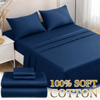 Cotton Bed Sheet Set – 2000TC Deep-Pocket Bedding – additional product view 11