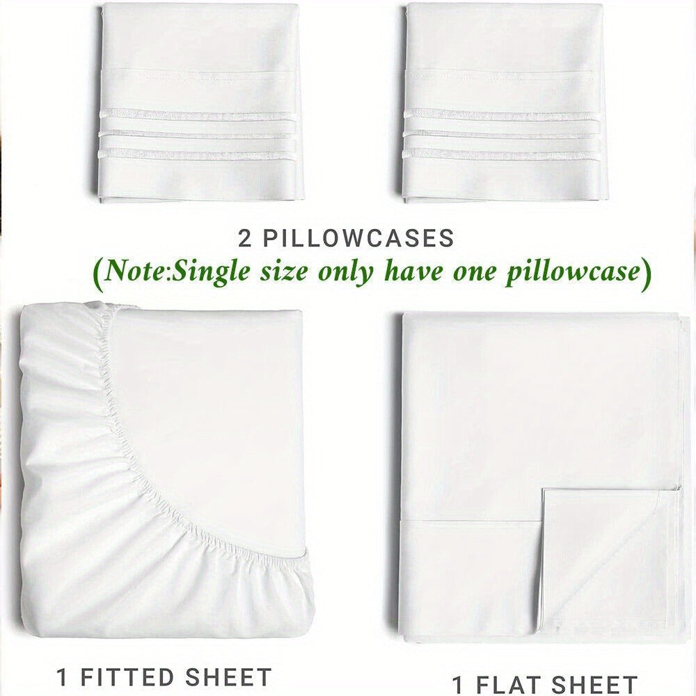 Cotton Bed Sheet Set – 2000TC Deep-Pocket Bedding – additional product view 16