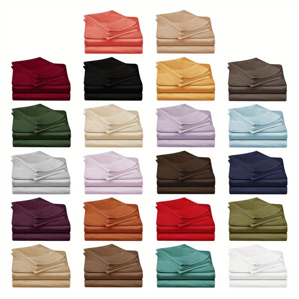 Cotton Bed Sheet Set – 2000TC Deep-Pocket Bedding – main product view