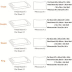 Cotton Bed Sheet Set – Cooling Deep-Pocket Bedding – additional product view 14