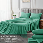 Cotton Bed Sheet Set – Cooling Deep-Pocket Bedding – additional product view 15