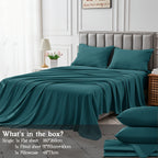 Cotton Bed Sheet Set – Cooling Deep-Pocket Bedding – additional product view 28