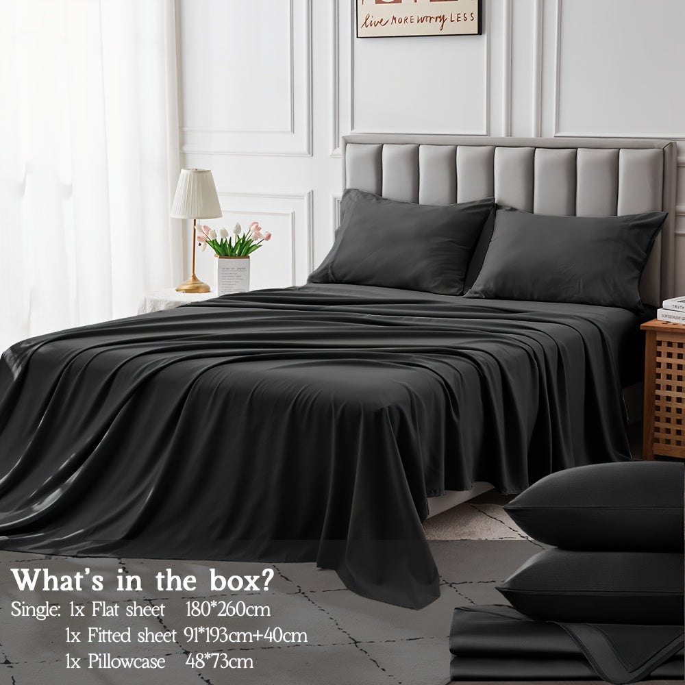 Cotton Bed Sheet Set – Cooling Deep-Pocket Bedding – additional product view 66