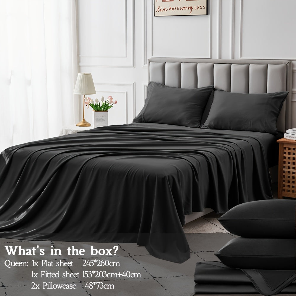 Cotton Bed Sheet Set – Cooling Deep-Pocket Bedding – additional product view 68