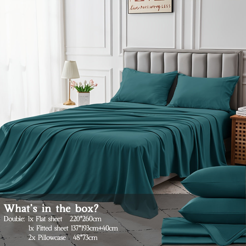 Cotton Bed Sheet Set – Cooling Deep-Pocket Bedding – additional product view 75