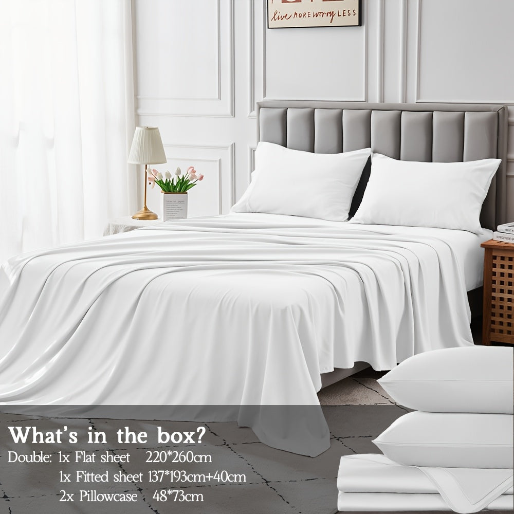 Cotton Bed Sheet Set – Cooling Deep-Pocket Bedding – additional product view 83