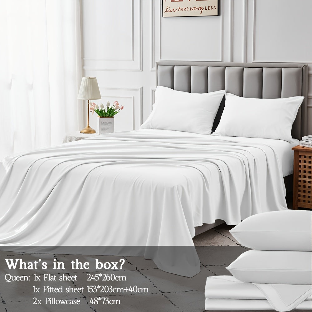Cotton Bed Sheet Set – Cooling Deep-Pocket Bedding – additional product view 84