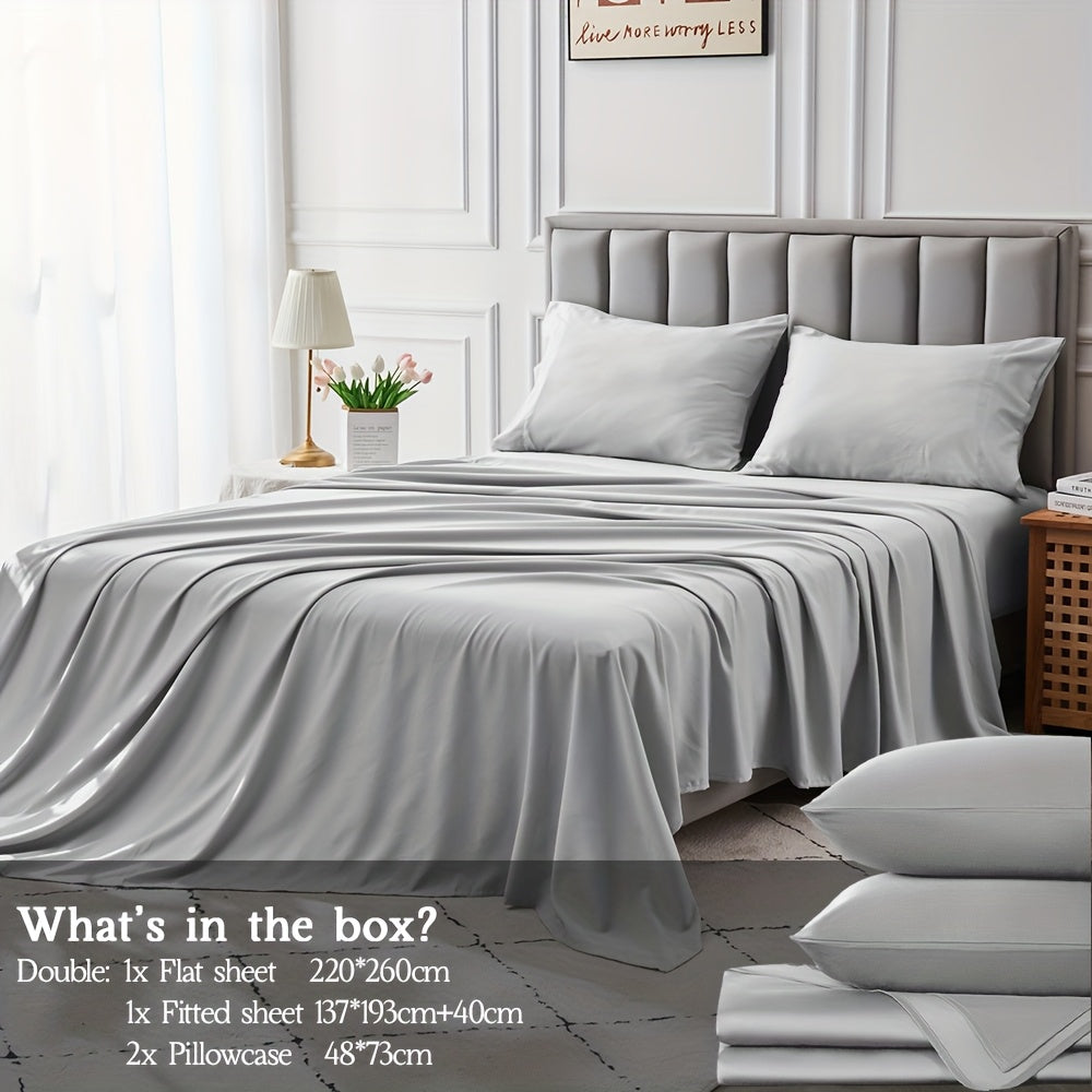 Cotton Bed Sheet Set – Cooling Deep-Pocket Bedding – additional product view 90