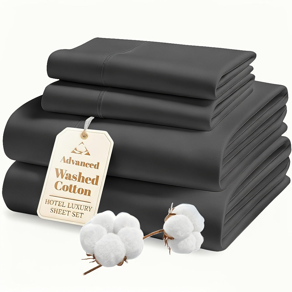 Cotton Blend Bed Sheet Set product detail 12