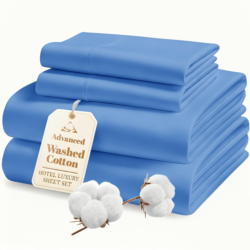 Cotton Blend Bed Sheet Set product detail 33