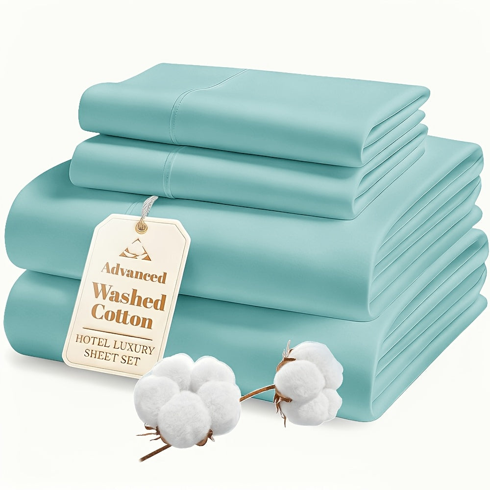 Cotton Blend Bed Sheet Set product detail 34