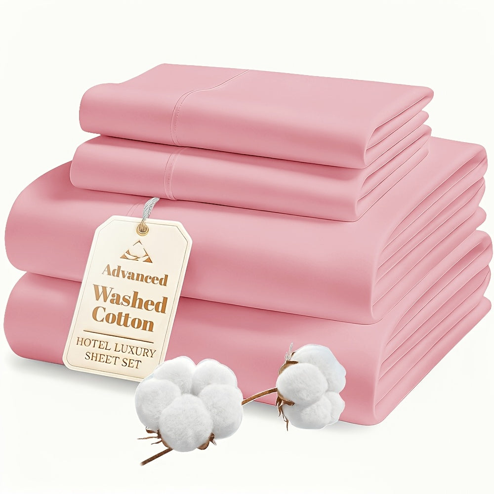 Cotton Blend Bed Sheet Set product detail 35