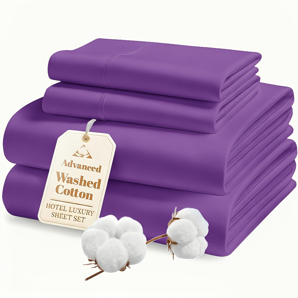 Cotton Blend Bed Sheet Set product detail 36