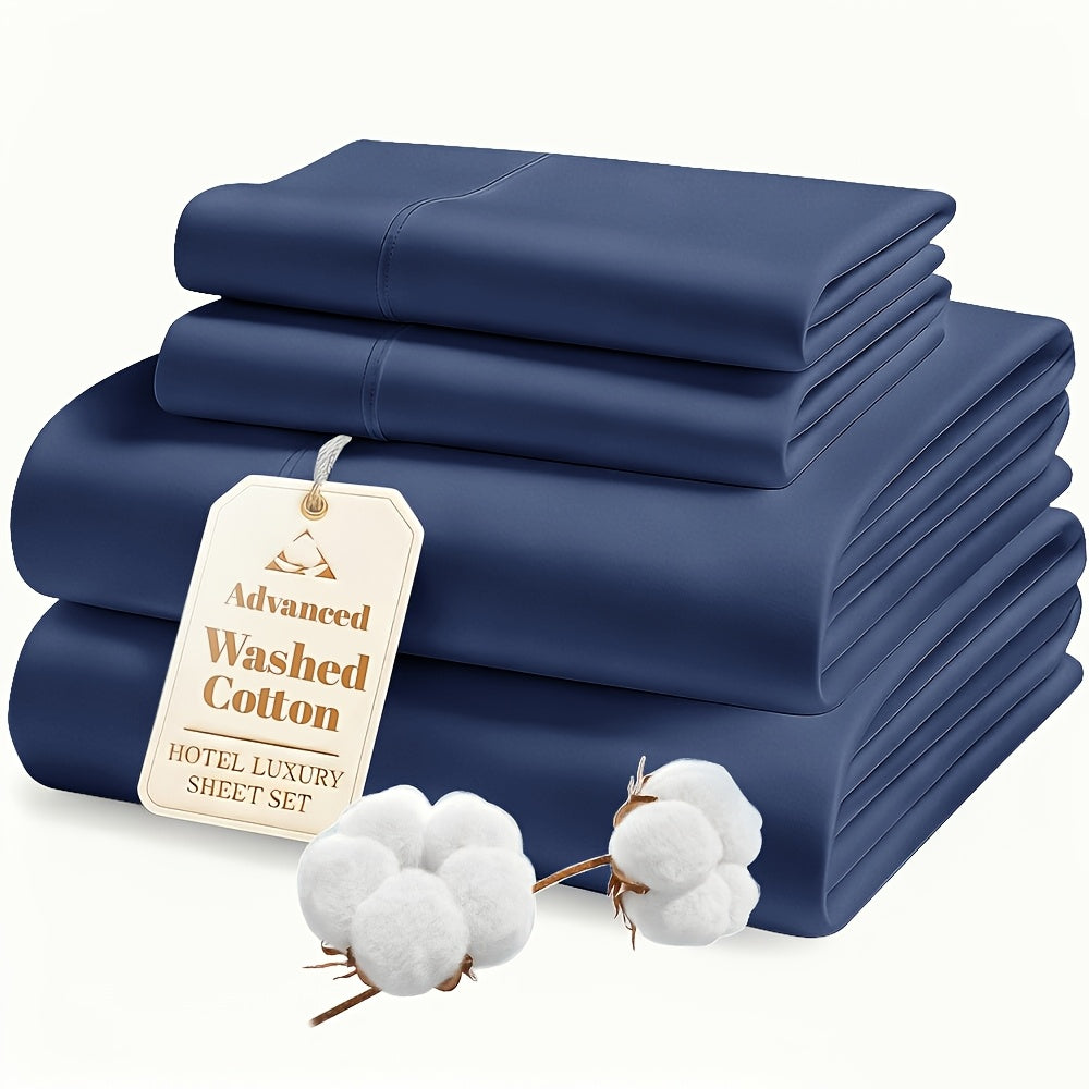 Cotton Blend Bed Sheet Set product detail 38