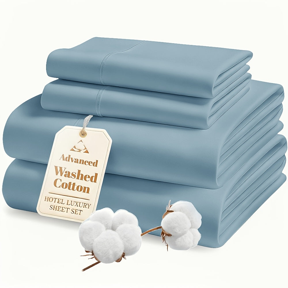 Cotton Blend Bed Sheet Set product detail 40