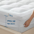 Cotton Mattress Topper – 30cm Fitted Bed Layer – design and construction details
