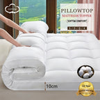 Cotton Mattress Topper – 30cm Fitted Bed Layer – main product view