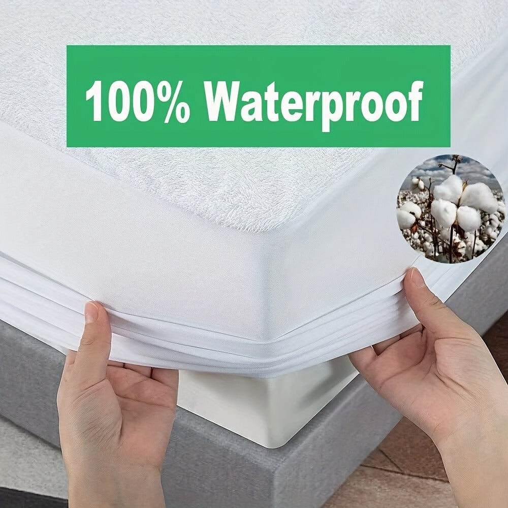 Waterproof Cotton Mattress Protector product detail 12