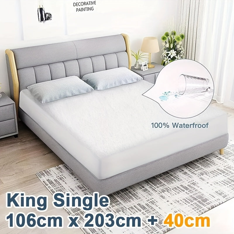 Waterproof Cotton Mattress Protector product detail 15