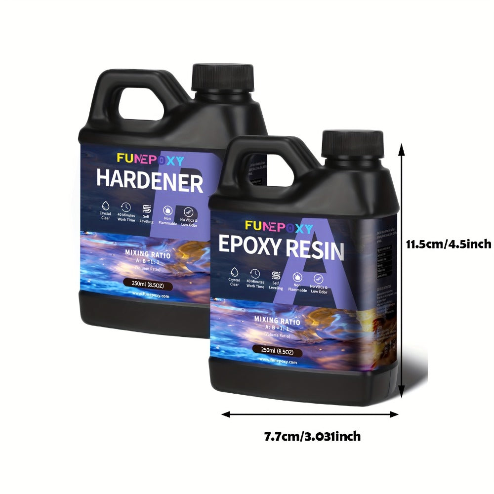 Crystal-Clear Tabletop Epoxy Resin Kit - tabletops, crafts and – design and construction details