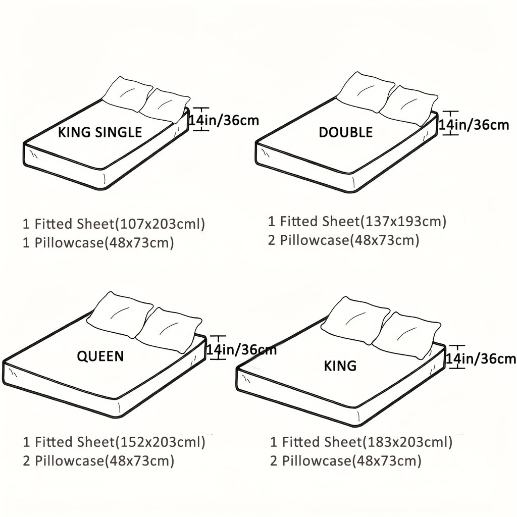 2200TC Warm Fitted Sheet Pillowcases Set - 2/3pcs Ultra Soft, Comfy, Luxurious Egyptian Bed Sheet Set, 36cm Deep Pocket Design, Ideal For Winter Bedroom, Guest Room, Hotel Essentials & Event Gifts