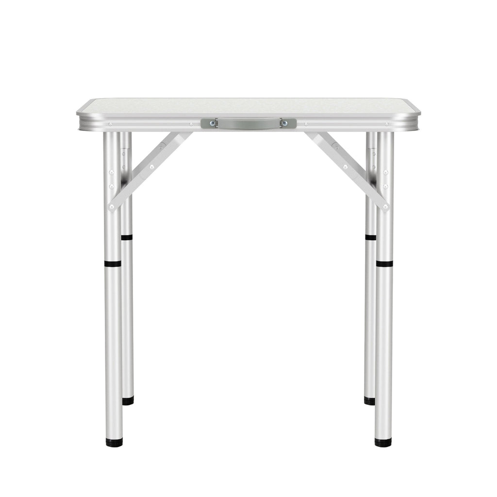 Weisshorn Folding Camping Table 60CM Adjustable Portable Outdoor Picnic Desk