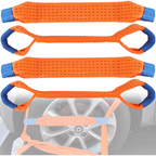 Heavy-Duty Vehicle Tie-Down Strap Set for vehicle use