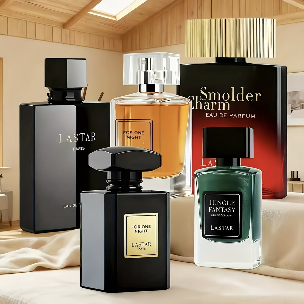 [Luxury Men's Perfume] New Men's Cologne Set Gift Box, Amber, Vanilla, Patchouli, Lemon, Ambergris, High-end Delicate Perfume, Luxury Love Fragrance, Ideal Gift for Christmas, New Year, Festivals, Birthdays And Anniversaries