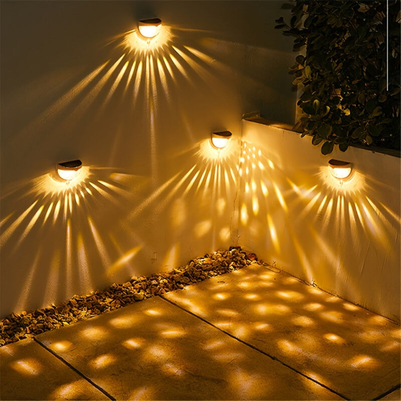 5-Pack Solar Fence Lights - White Outdoor Deck Lighting – additional product view 15
