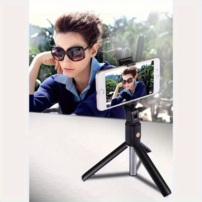 Selfie Stick Tripod with Wireless Remote, Portable & Extendable Phone Holder for iPhone 17 16 15 14 13 12 Pro, for Samsung for, Android