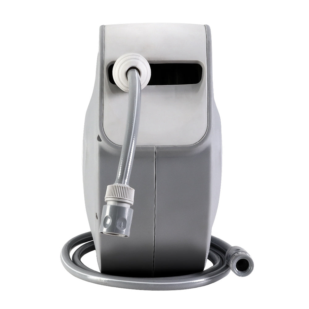 Water Hose Reel 20M Retractable Auto Rewind Spray Gun Garden