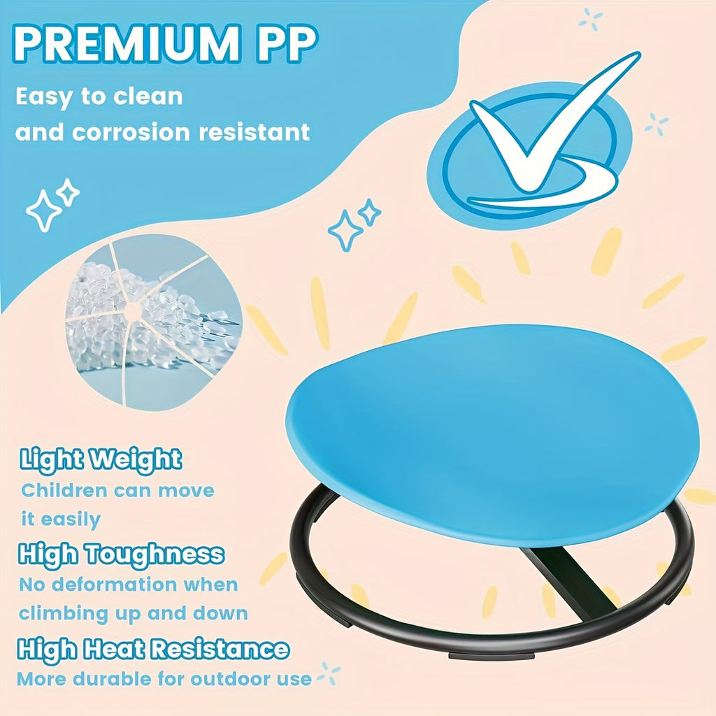 Rotating Rocking Chair for Kids: A Sensory Seat Crafted to Enhance Body Coordination, Requiring No Assembly, with a Non-Slip Feature That Is Perfect for Children with Autism - Great for Interactive Playtime Between Mothers And Their Children