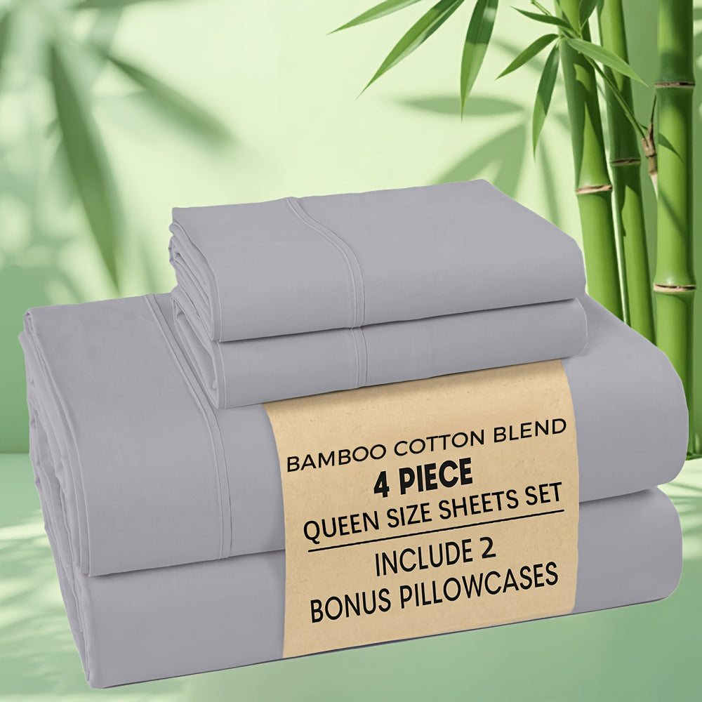 Bamboo Blend Fitted Sheet – 2000TC 60cm Deep Pocket – additional product view 53