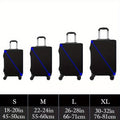 2pcs Luggage Cover Washable Suitcase Cover Suitcase Protector Anti-scratch Suitcase Cover Fits 50.8-81.28 cm Luggage