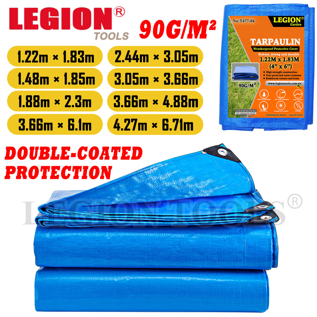 6.2ft Polyester Outdoor Tarpaulin for Australian use