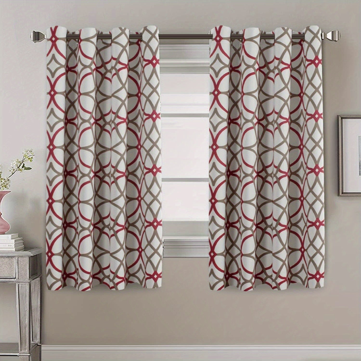 Modern Brown Blackout Curtain Set product detail 36