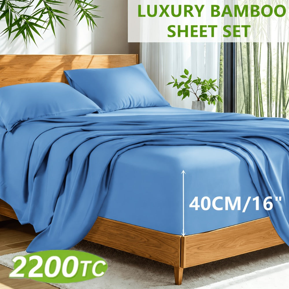 Deep-Pocket Bed Sheet Set detail view 14 for Australian shoppers