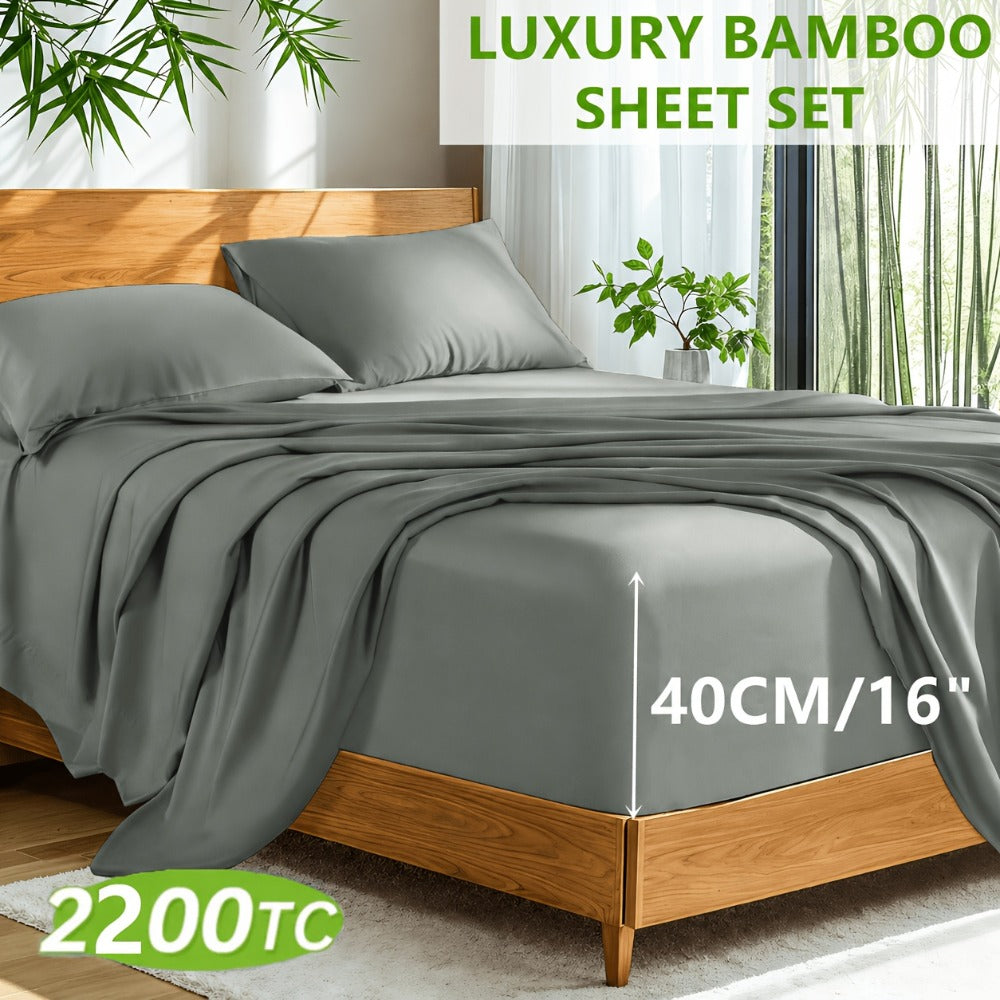 Deep-Pocket Bed Sheet Set detail view 18 for Australian shoppers