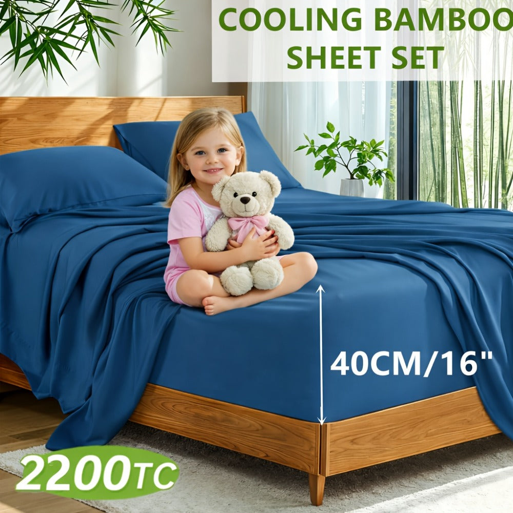 Deep-Pocket Bed Sheet Set detail view 20 for Australian shoppers