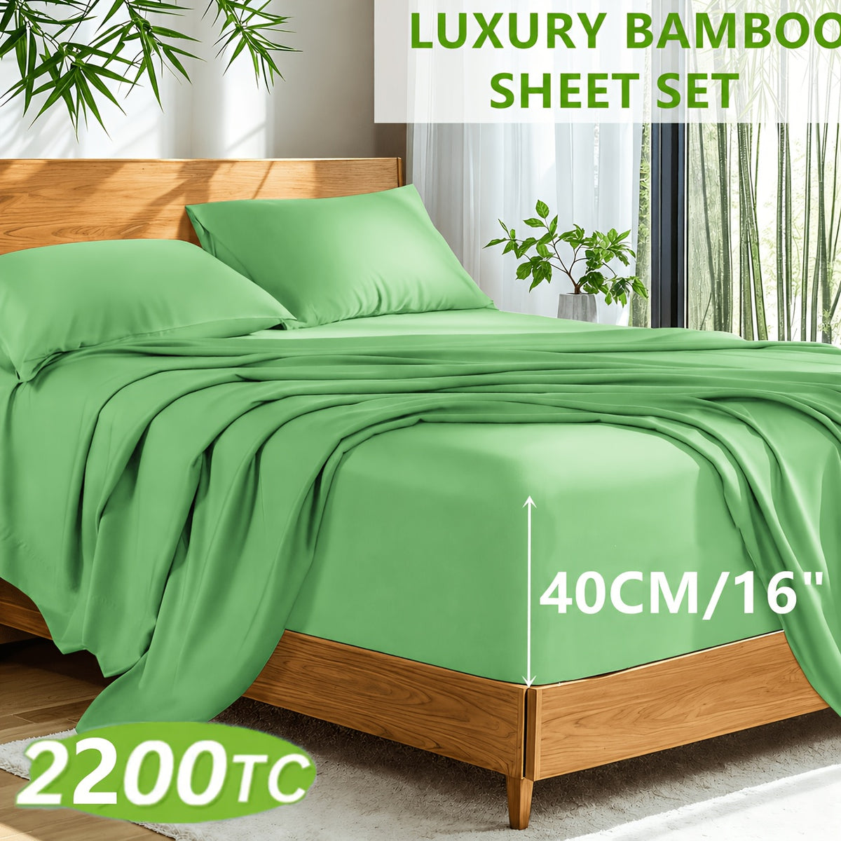 Deep-Pocket Bed Sheet Set detail view 30 for Australian shoppers