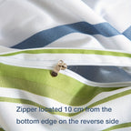 Dexter Quilt Cover Set – AU Single to Super King Sizes – product detail angle