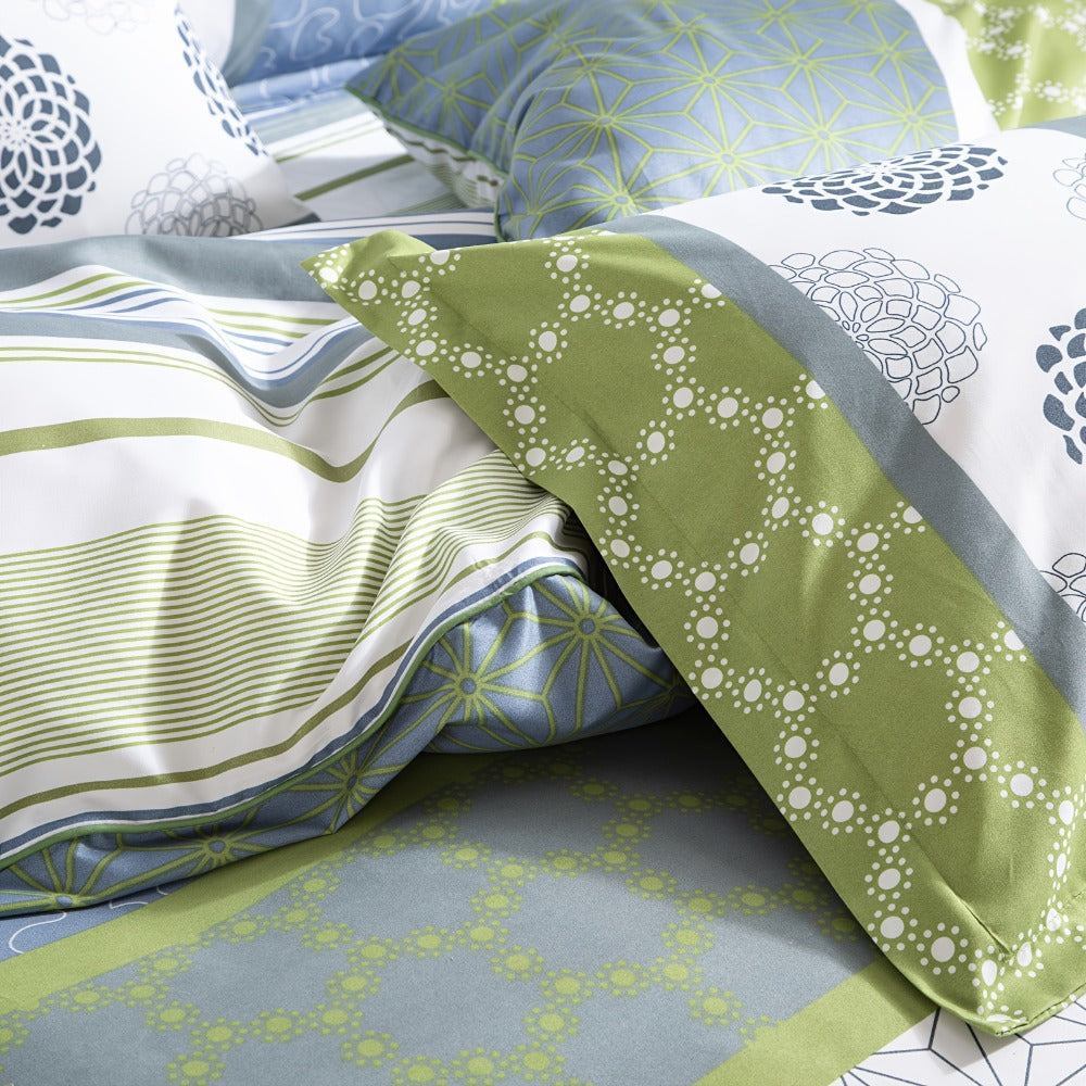 Dexter Quilt Cover Set – AU Single to Super King Sizes – feature reference