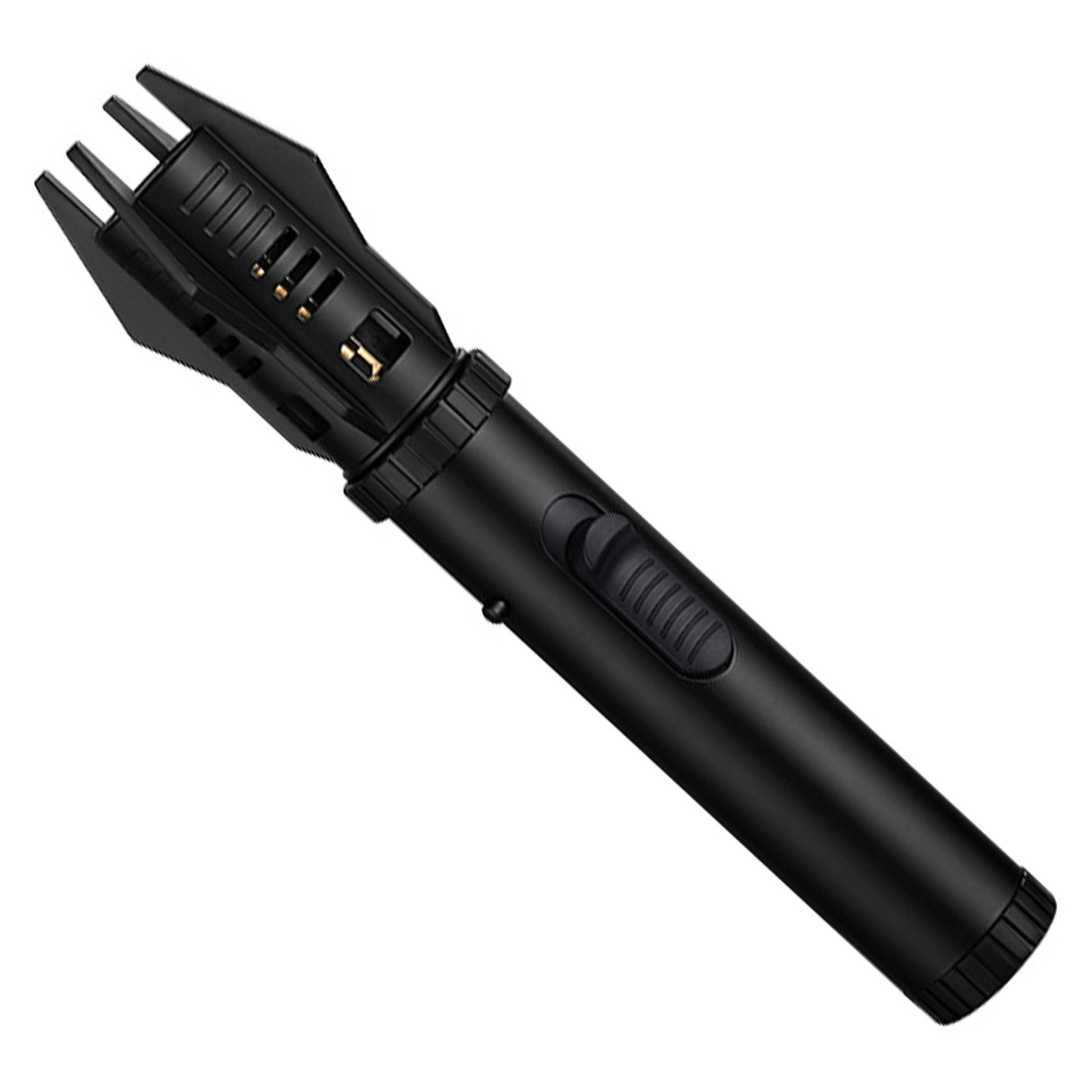 Windproof Lighter, Gas Lighter, Long Lighter, Jetflame Lighters, Kitchen Blowtorch, Fireplace Lighter (Butane Free) (Black), Without Battery